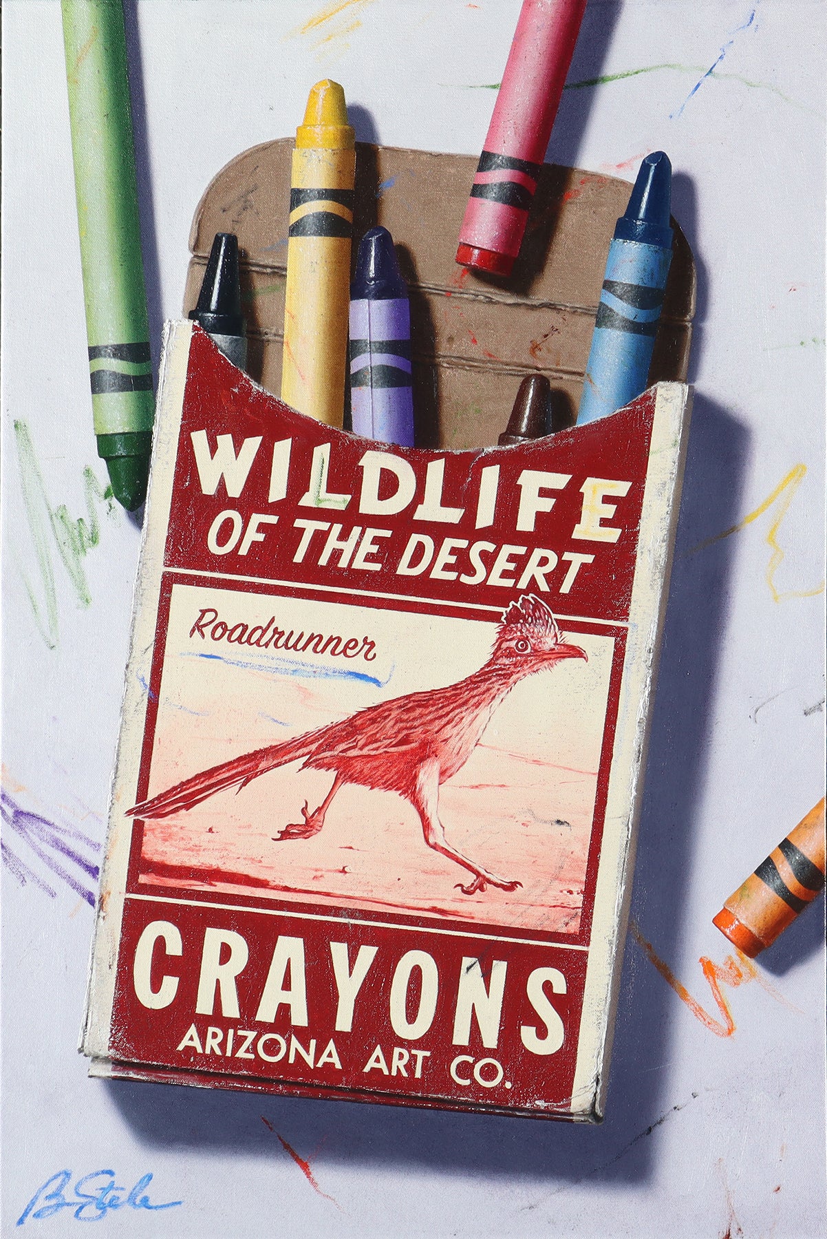 Roadrunner Crayons