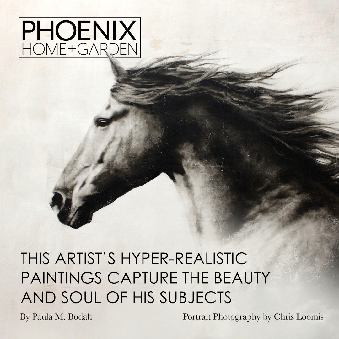 Phoenix Home & Garden Feature on Kenneth Peloke Western Contemporary Artist