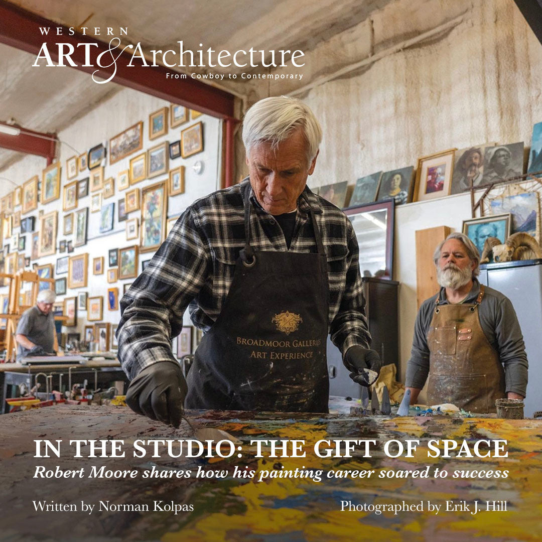 Western Art & Architecture Feature on Robert Moore Western Contemporary Artist