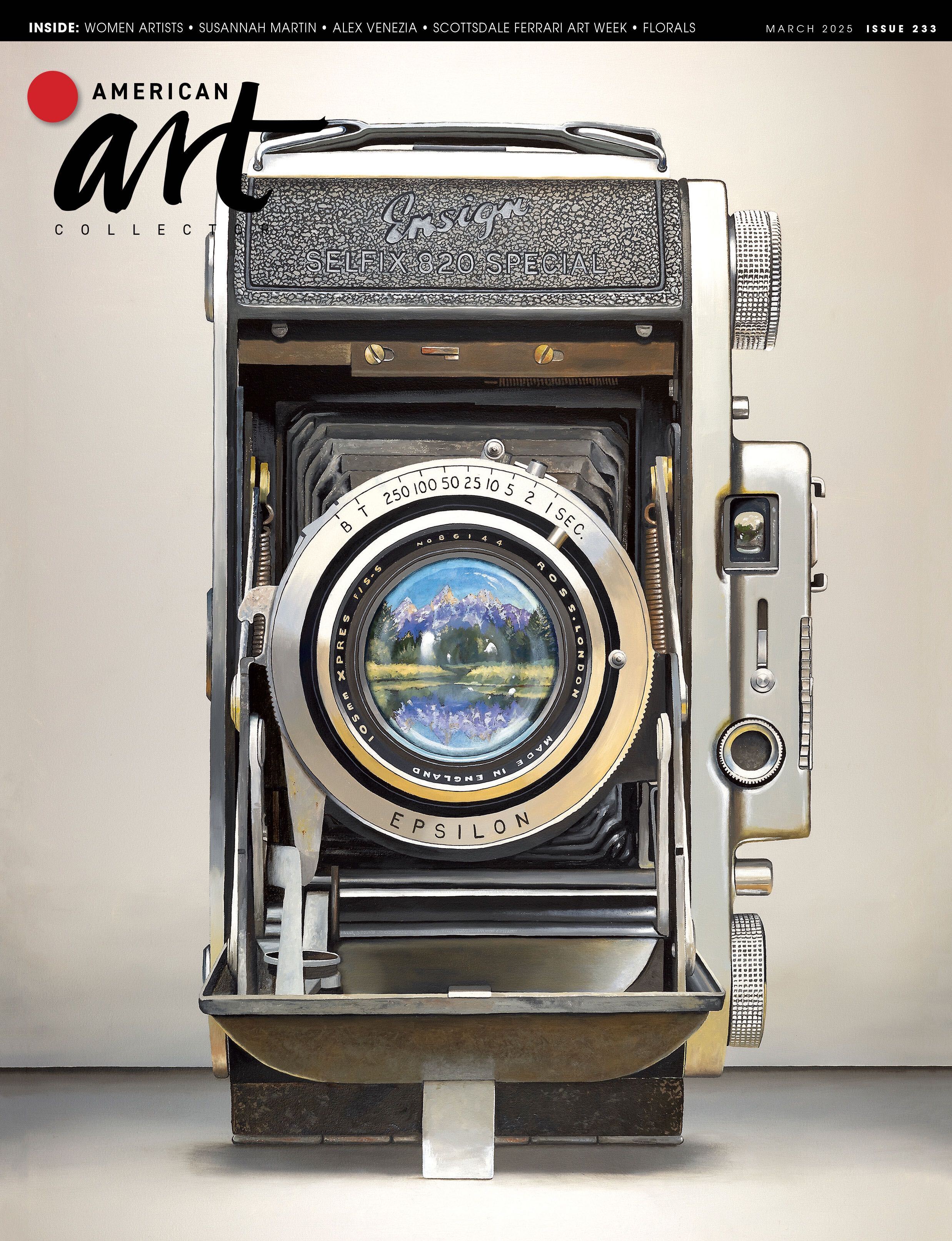 Scott Yelonek Cover of American Art Collector