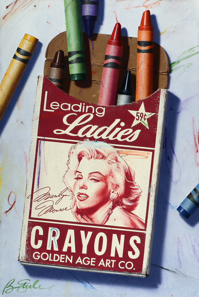 Leading Ladies Crayons: Marilyn