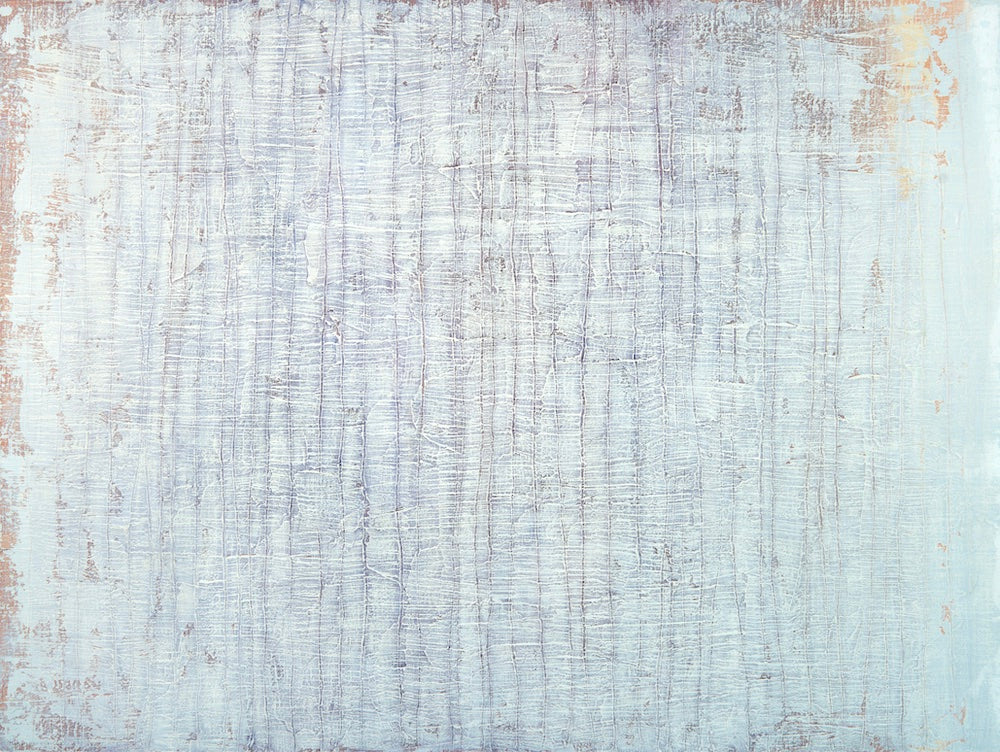 Contemporary Western Landscape painting of a winter tree scene by David Grossmann