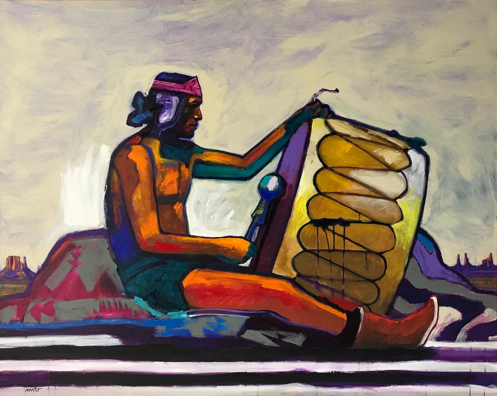 Hopi Drummer, 2010