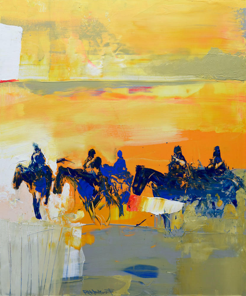 Edge of Appearance Original Painting by Rocky Hawkins