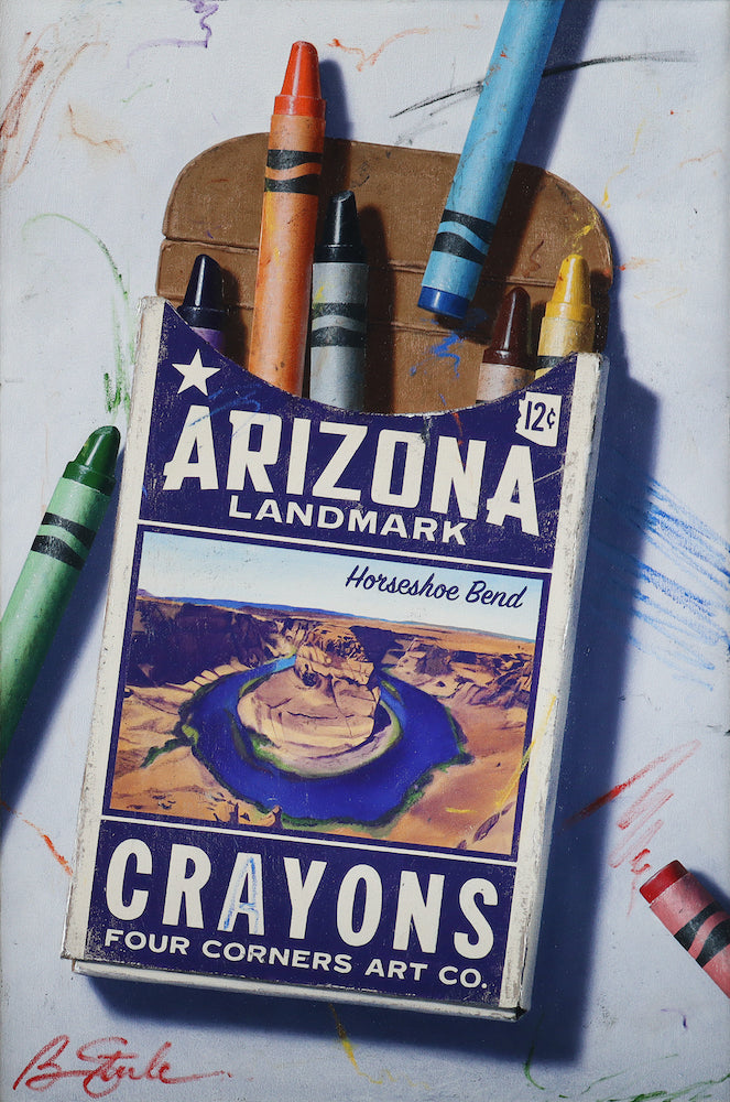 Arizona Landmark Crayons: Horseshoe Bend