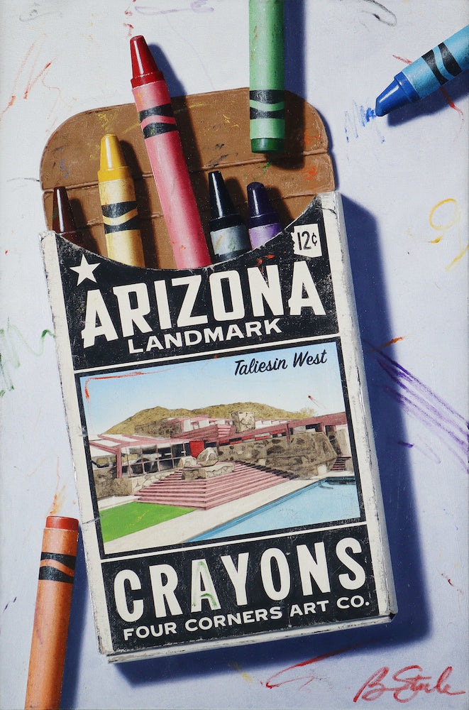 Arizona Landmark Crayons: Taliesin West