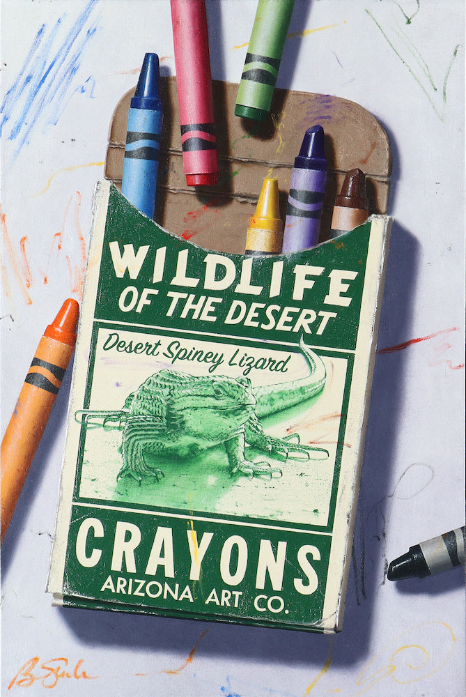 Desert Spiney Lizard Crayons